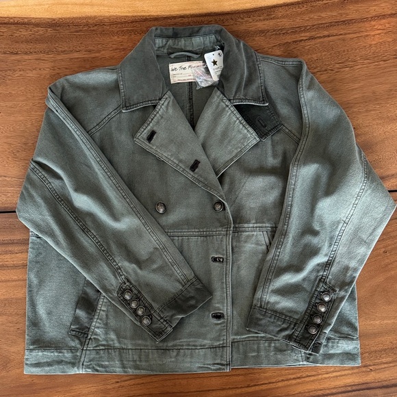 Free People Viva Surplus Jacket Adventurer NWT - Picture 4 of 5